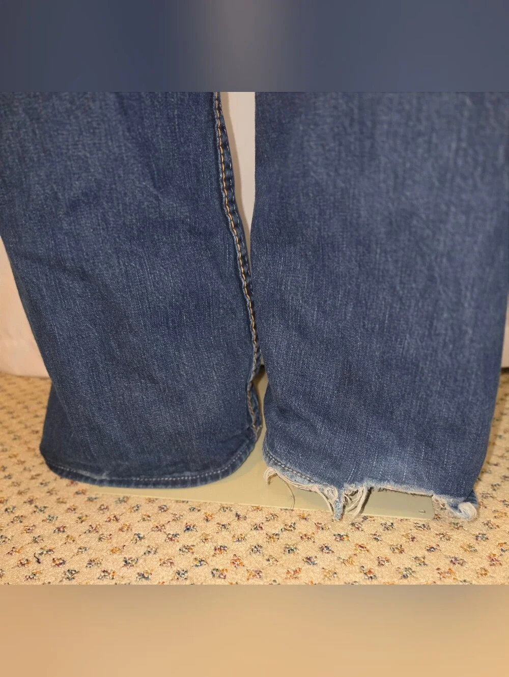 True Religion Men's Billy Big T Straight Leg Denim Jeans Size 36
